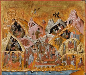 La Dormition de Saint Savvas